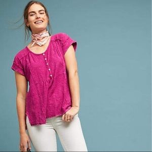 Ari + Ali Julie Henley Top (Anthropologie)